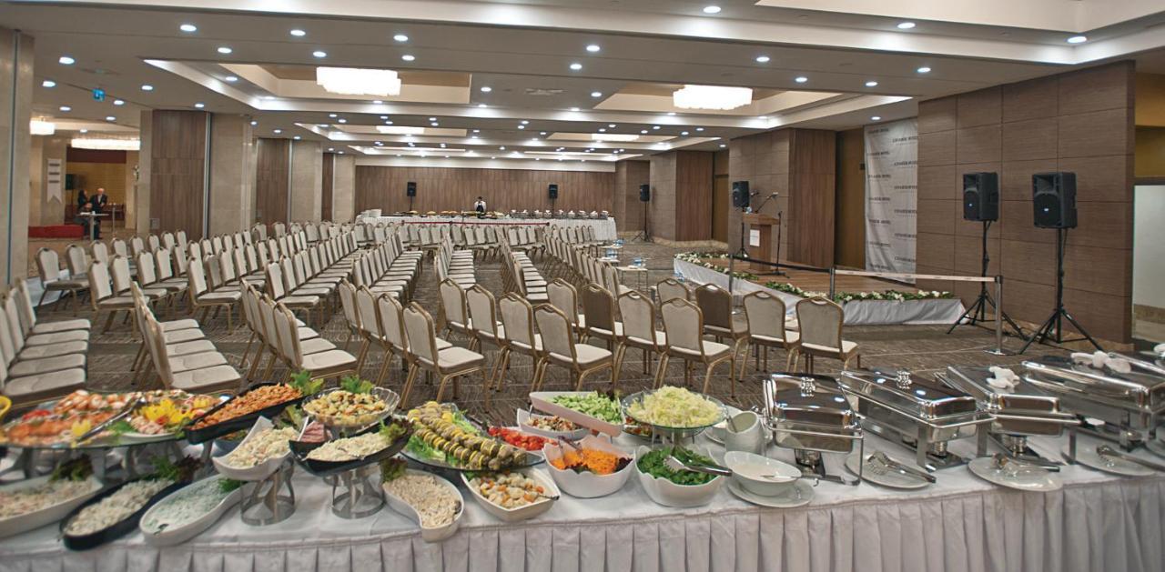 Cevahir Hotel Istanbul Asia Exterior photo A buffet at a wedding reception